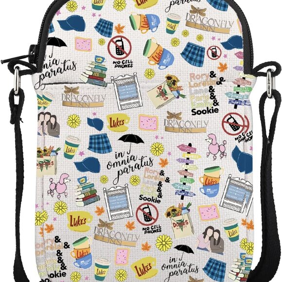 Trendy Waterproof Gilmore Inspired Crossbody Bag - Gift for Mom or Daughter - Picture 1 of 7